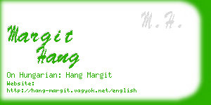 margit hang business card